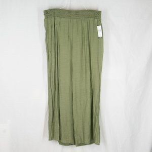 New Directions Olive Green Fully Lined Pants NEW